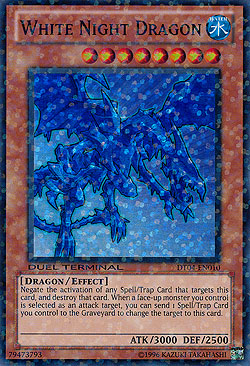 White Night Dragon [DT04-EN010] Super Rare | Clutch Gaming