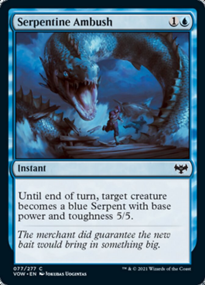 Serpentine Ambush [Innistrad: Crimson Vow] | Clutch Gaming