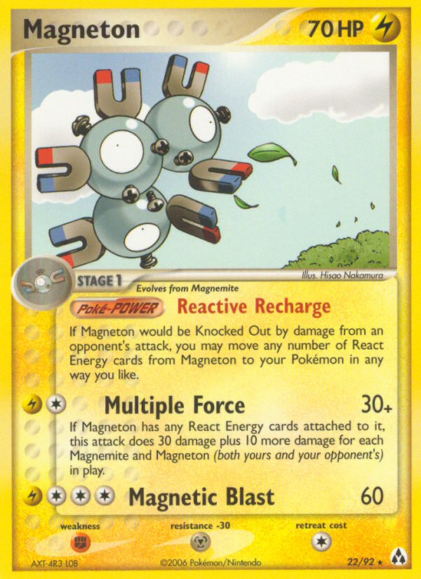 Magneton (22/92) [EX: Legend Maker] | Clutch Gaming