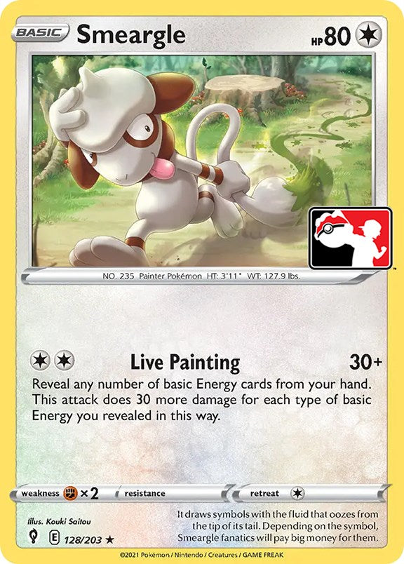 Smeargle (128/203) [Prize Pack Series One] | Clutch Gaming