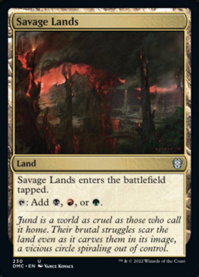 Savage Lands [Dominaria United Commander] | Clutch Gaming