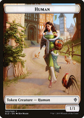 Human // Human Double-Sided Token [Pioneer Challenger Decks 2022] | Clutch Gaming