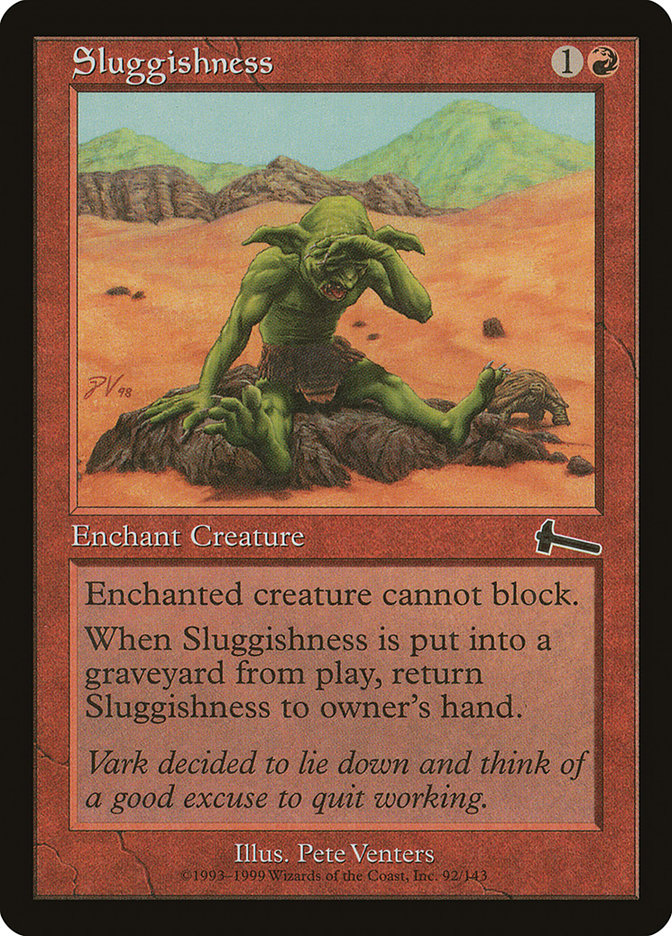 Sluggishness [Urza's Legacy] | Clutch Gaming