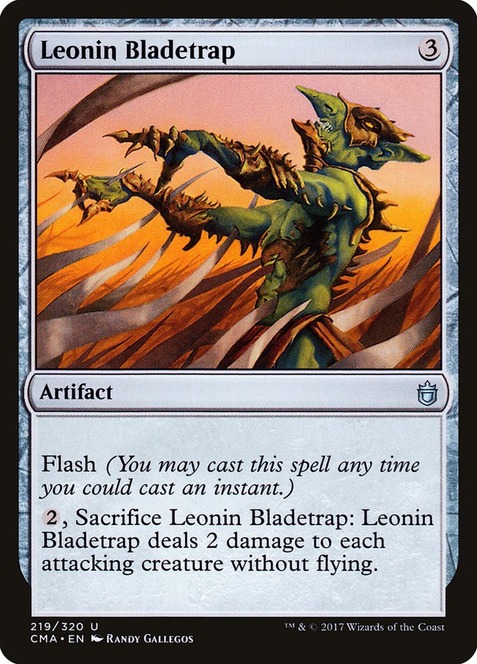 Leonin Bladetrap [Commander Anthology] | Clutch Gaming