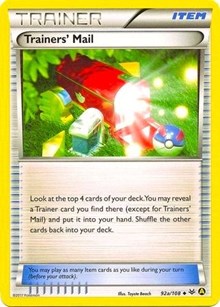 Trainers' Mail (92a/108) (Alternate Art Promo) [XY: Roaring Skies] | Clutch Gaming