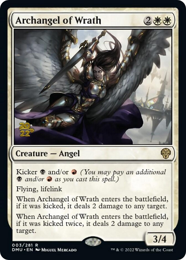 Archangel of Wrath [Dominaria United Prerelease Promos] | Clutch Gaming