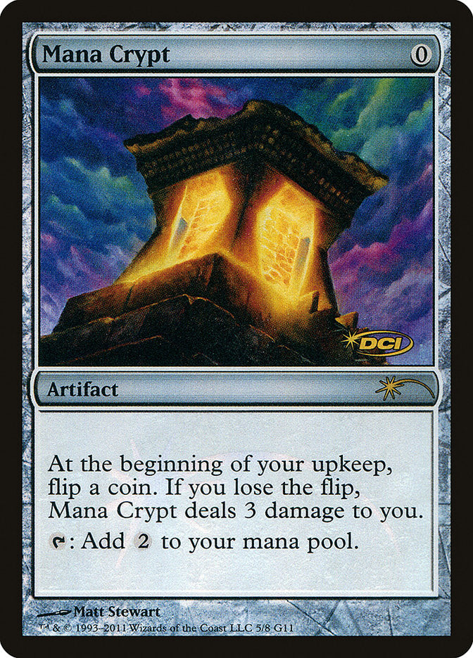 Mana Crypt [Judge Gift Cards 2011] | Clutch Gaming