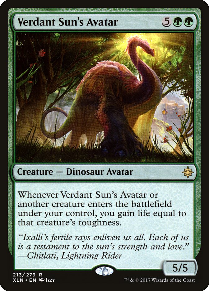 Verdant Sun's Avatar [Ixalan] | Clutch Gaming