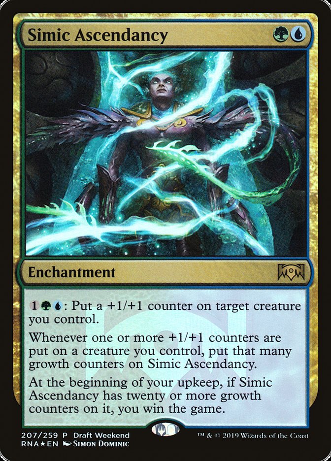 Simic Ascendancy (Draft Weekend) [Ravnica Allegiance Promos] | Clutch Gaming