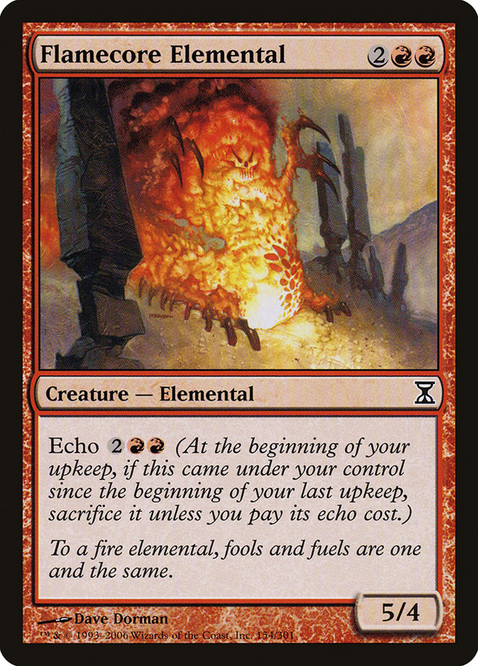 Flamecore Elemental [Time Spiral] | Clutch Gaming