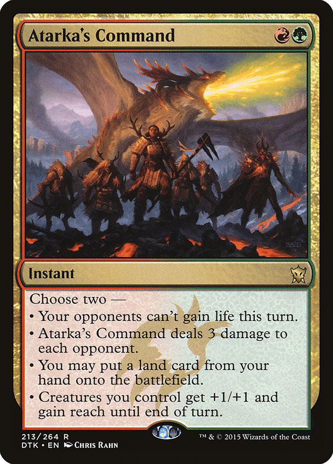 Atarka's Command [Dragons of Tarkir] | Clutch Gaming