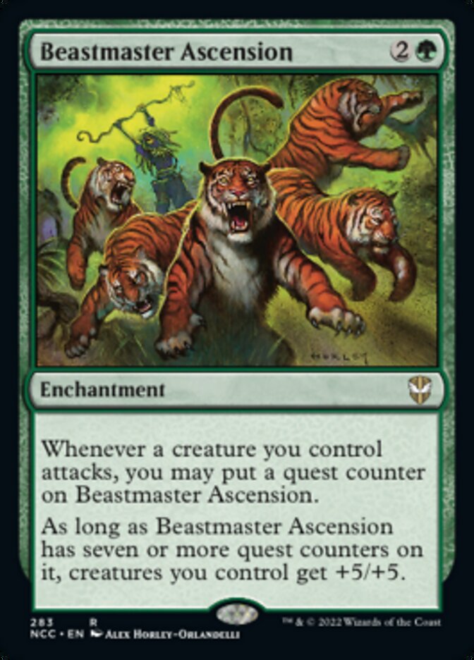 Beastmaster Ascension [Streets of New Capenna Commander] | Clutch Gaming