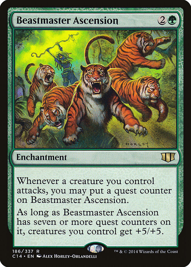 Beastmaster Ascension [Commander 2014] | Clutch Gaming