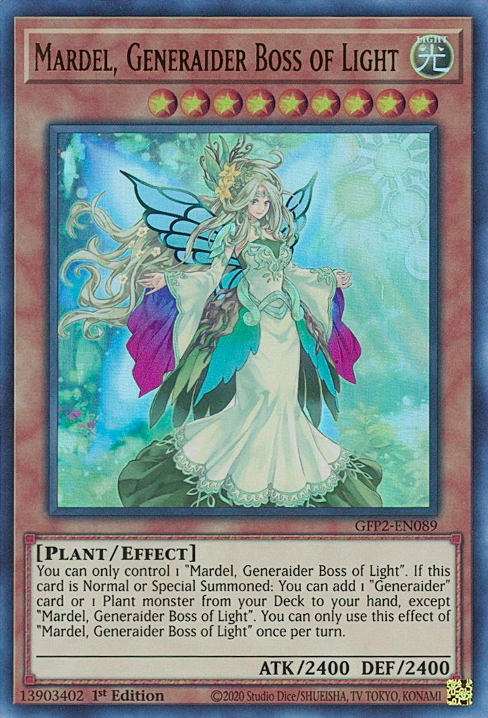 Mardel, Generaider Boss of Light [GFP2-EN089] Ultra Rare | Clutch Gaming