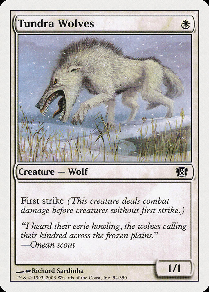 Tundra Wolves [Eighth Edition] | Clutch Gaming