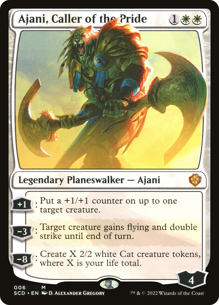 Ajani, Caller of the Pride [Starter Commander Decks] | Clutch Gaming