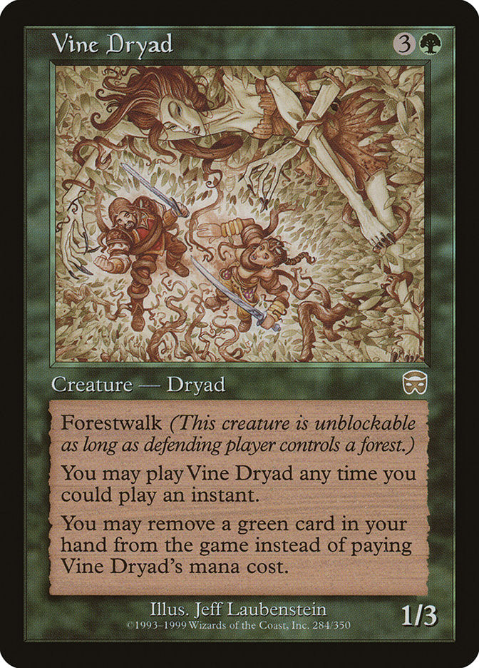 Vine Dryad [Mercadian Masques] | Clutch Gaming