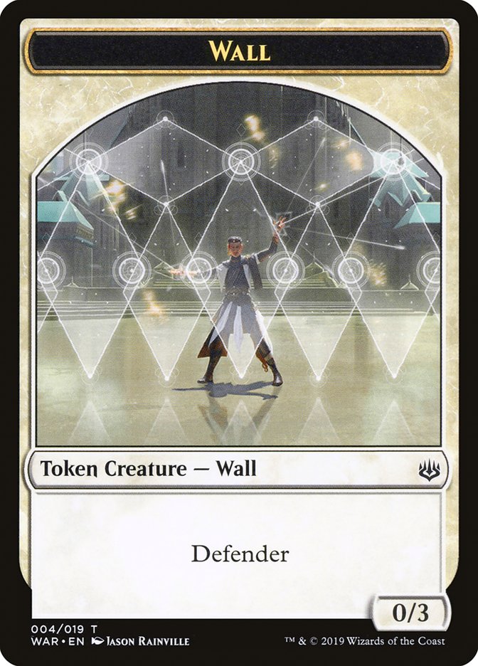 Wall Token [War of the Spark Tokens] | Clutch Gaming