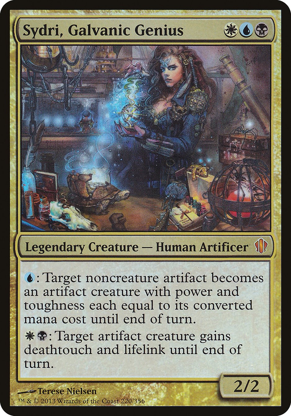 Sydri, Galvanic Genius (Oversized) [Commander 2013 Oversized] | Clutch Gaming