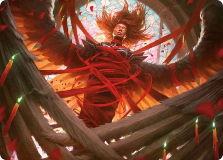 Sigarda's Imprisonment Art Card [Innistrad: Crimson Vow Art Series] | Clutch Gaming