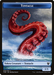 Human Soldier // Tentacle Double-Sided Token [Theros Beyond Death Tokens] | Clutch Gaming