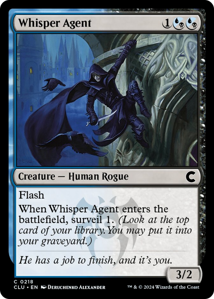 Whisper Agent [Ravnica: Clue Edition] | Clutch Gaming