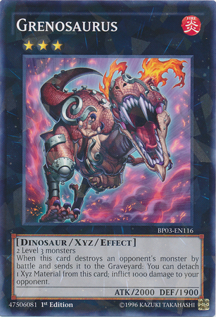 Grenosaurus [BP03-EN116] Shatterfoil Rare | Clutch Gaming