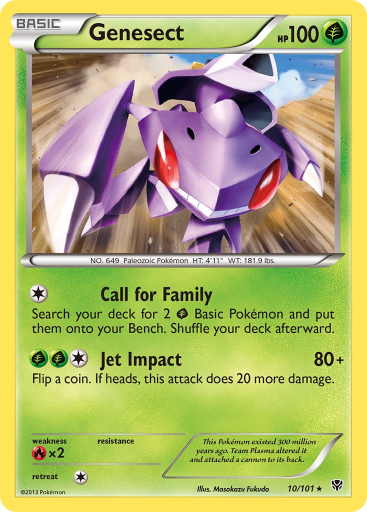 Genesect (10/101) (Theme Deck Exclusive) [Black & White: Plasma Blast] | Clutch Gaming