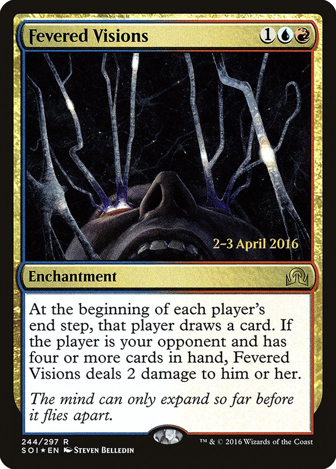 Fevered Visions [Shadows over Innistrad Prerelease Promos] | Clutch Gaming