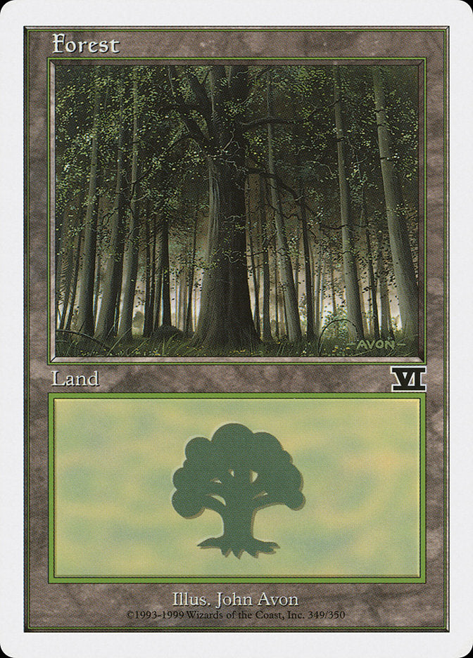 Forest (349) [Classic Sixth Edition] | Clutch Gaming