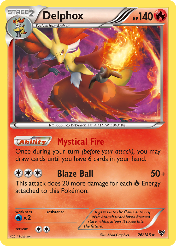 Delphox (26/146) [XY: Base Set] | Clutch Gaming