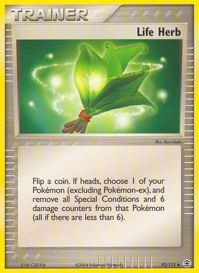 Life Herb (93/112) [EX: FireRed & LeafGreen] | Clutch Gaming