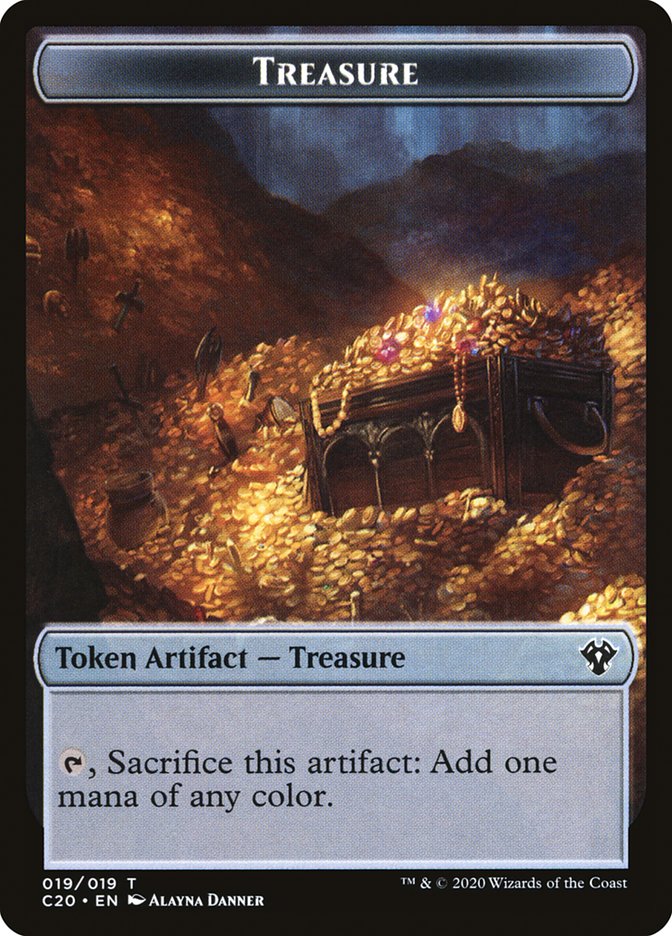 Treasure Token [Commander 2020] | Clutch Gaming