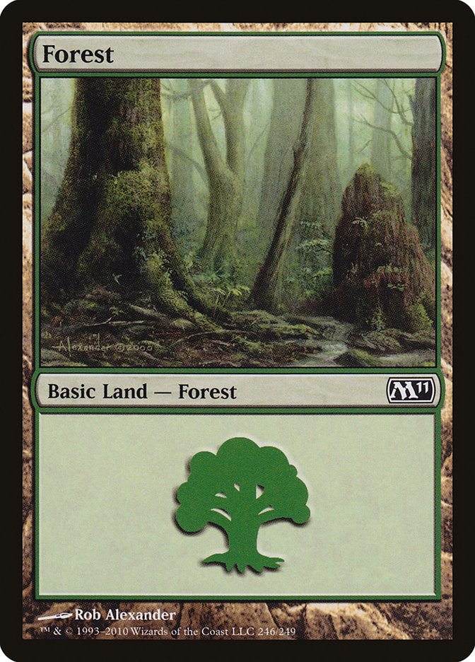 Forest (246) [Magic 2011] | Clutch Gaming