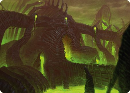 The Dross Pits Art Card [Phyrexia: All Will Be One Art Series] | Clutch Gaming
