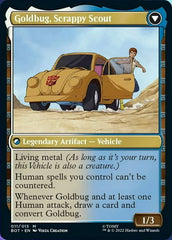 Goldbug, Humanity's Ally // Goldbug, Scrappy Scout [Transformers] | Clutch Gaming