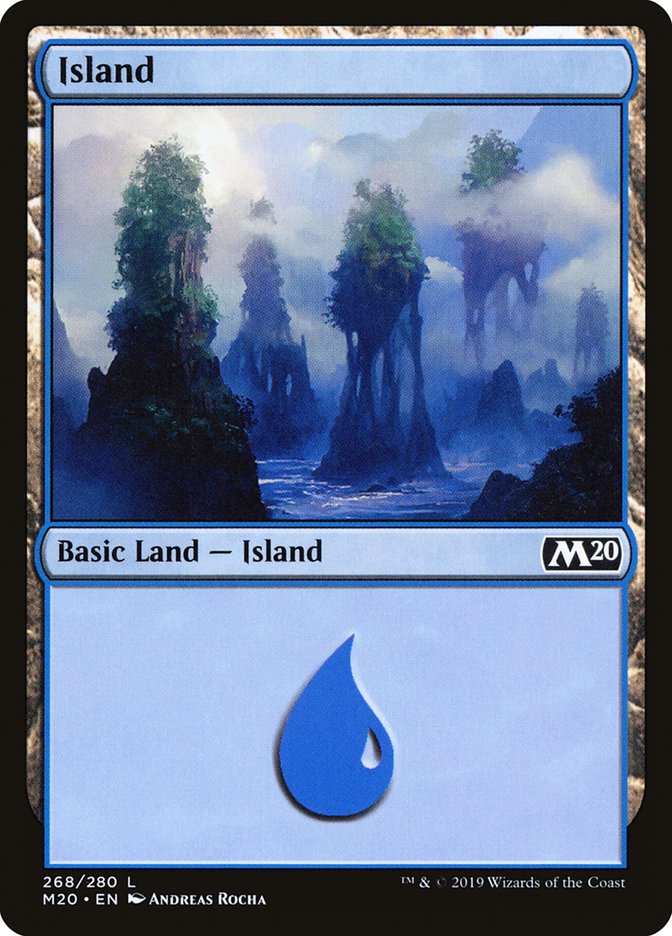 Island (268) [Core Set 2020] | Clutch Gaming