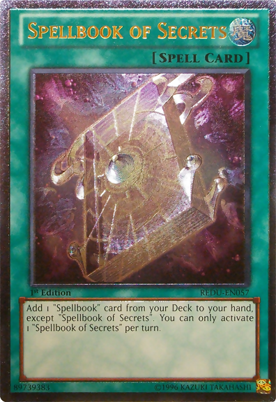 Spellbook of Secrets [REDU-EN057] Ultimate Rare | Clutch Gaming