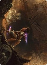 Dogged Pursuit Art Card [Kaldheim Art Series] | Clutch Gaming