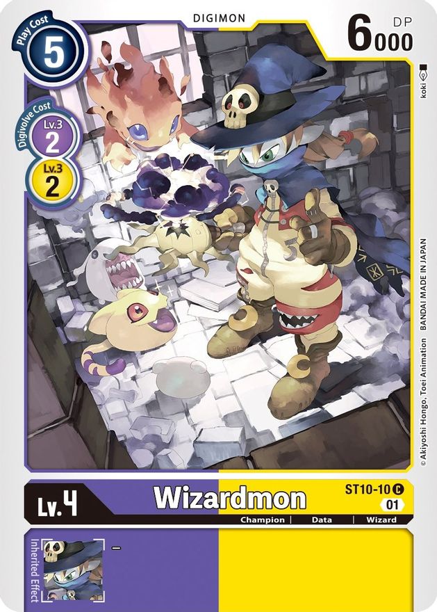 Wizardmon [ST10-10] [Starter Deck: Parallel World Tactician] | Clutch Gaming