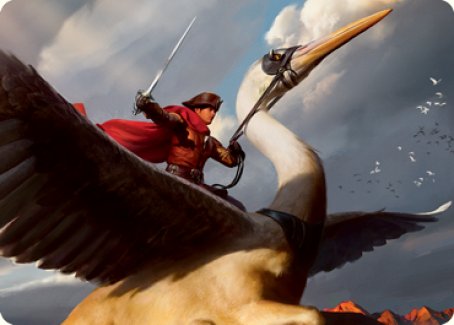 Rem Karolus, Stalwart Slayer Art Card [Innistrad: Midnight Hunt Art Series] | Clutch Gaming