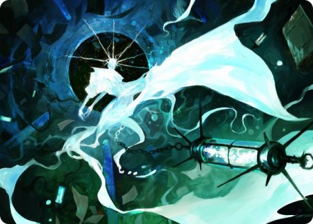 Thirst for Discovery Art Card [Innistrad: Crimson Vow Art Series] | Clutch Gaming