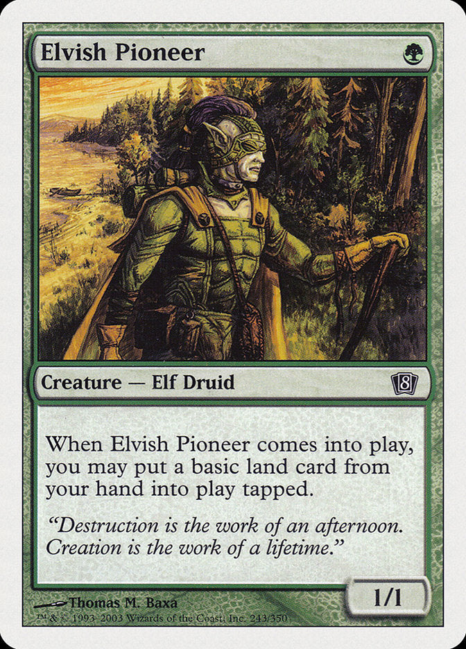 Elvish Pioneer [Eighth Edition] | Clutch Gaming