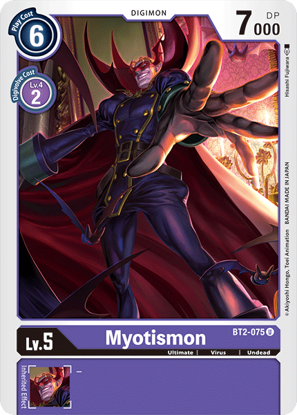 Myotismon [BT2-075] [Release Special Booster Ver.1.0] | Clutch Gaming