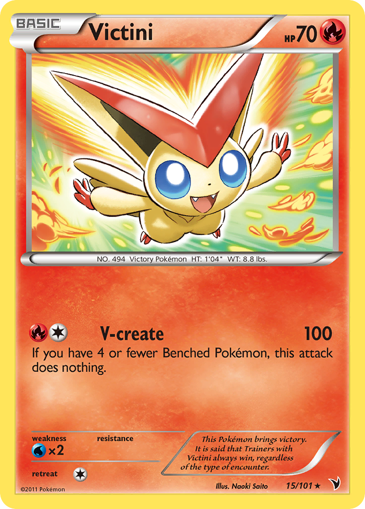 Victini (15/101) [Black & White: Noble Victories] | Clutch Gaming