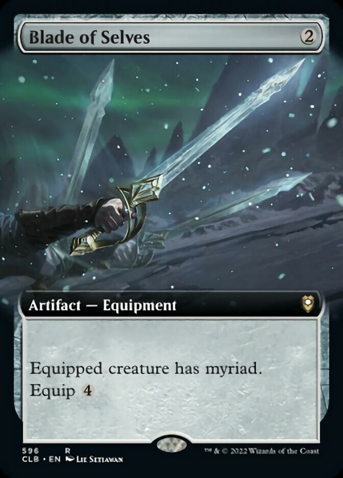 Blade of Selves (Extended Art) [Commander Legends: Battle for Baldur's Gate] | Clutch Gaming