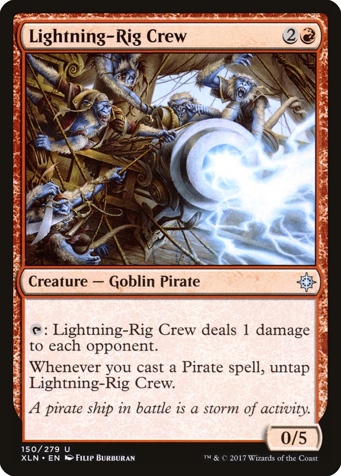 Lightning-Rig Crew [Ixalan] | Clutch Gaming