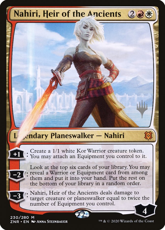 Nahiri, Heir of the Ancients (Promo Pack) [Zendikar Rising Promos] | Clutch Gaming