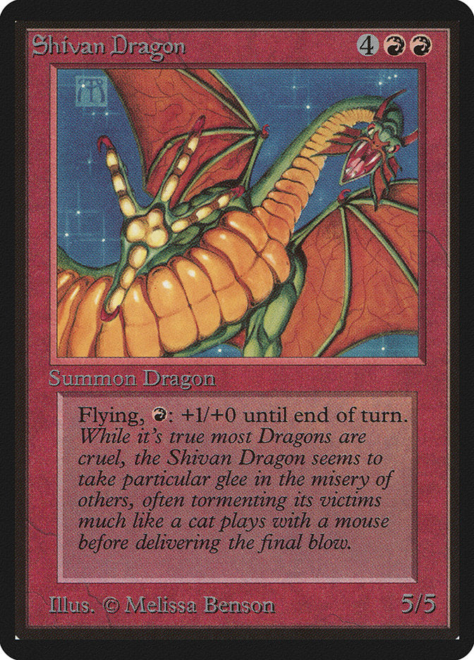 Shivan Dragon [Beta Edition] | Clutch Gaming