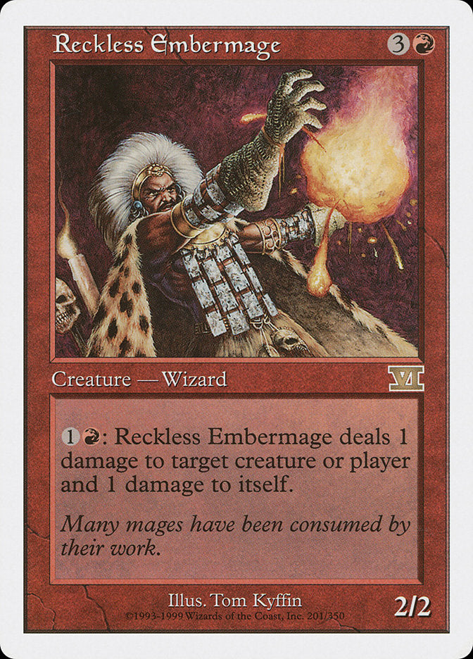 Reckless Embermage [Classic Sixth Edition] | Clutch Gaming